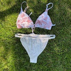 French toile bikini by WeWoreWhat